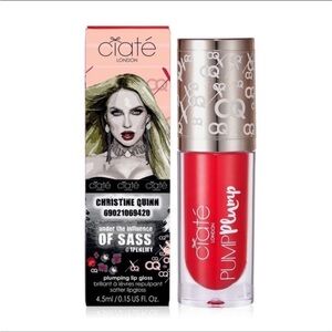 Christine Quinn Villain Pump Plump Lip Gloss Lip-Plumping Red Selling Sunset